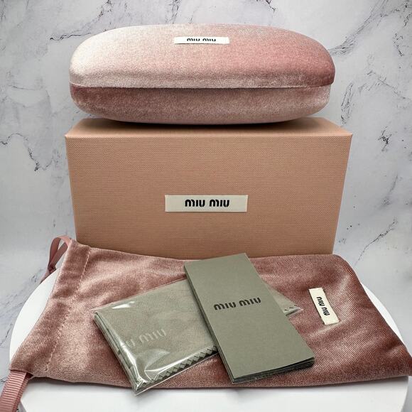 New MIU MIU Sunglasses Runway Glimpse Authentic Brown Tortoise Square Cat Eye - Picture 13 of 16